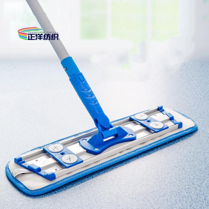 18" Cleaning Mop Handle 18" Silver Two Segaments Aluminum Microfiber Mop Frame 1