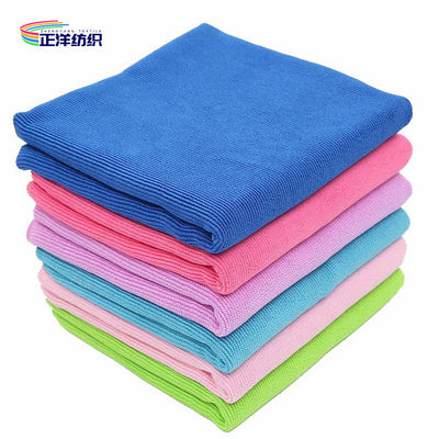 40x40cm 300gsm Soft Microfibre Looped Smooth Surface Scratch Freefor Car Cleaning