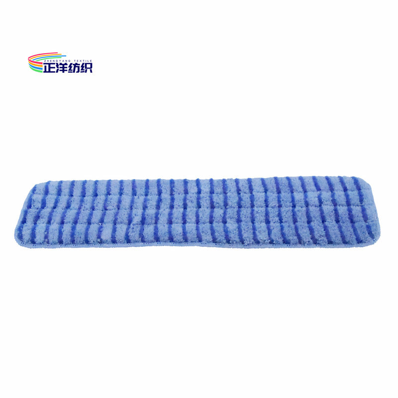 20 Inch Dry Cleaning Mop Blue PP Scrubbing Fiber Flat Mop Head
