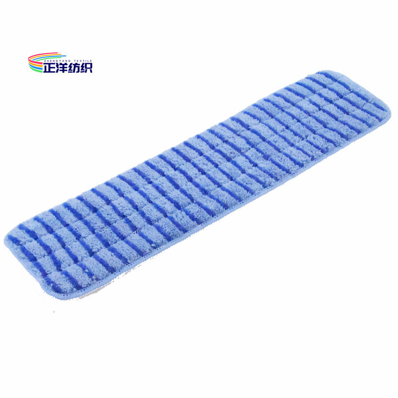 20 Inch Dry Cleaning Mop Blue PP Scrubbing Fiber Flat Mop Head