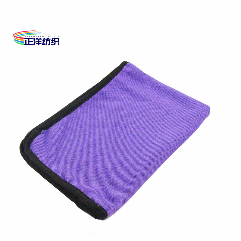 16x24" Purple Automotive Microfiber Cloths 600gsm Car Drying Cloth