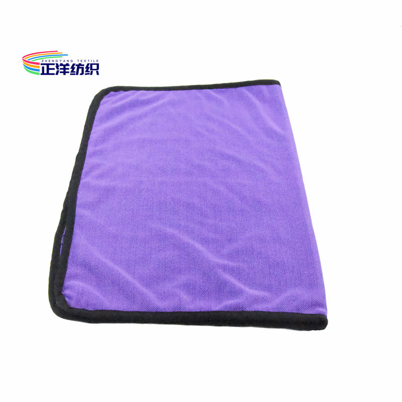 16x24" Purple Automotive Microfiber Cloths 600gsm Car Drying Cloth