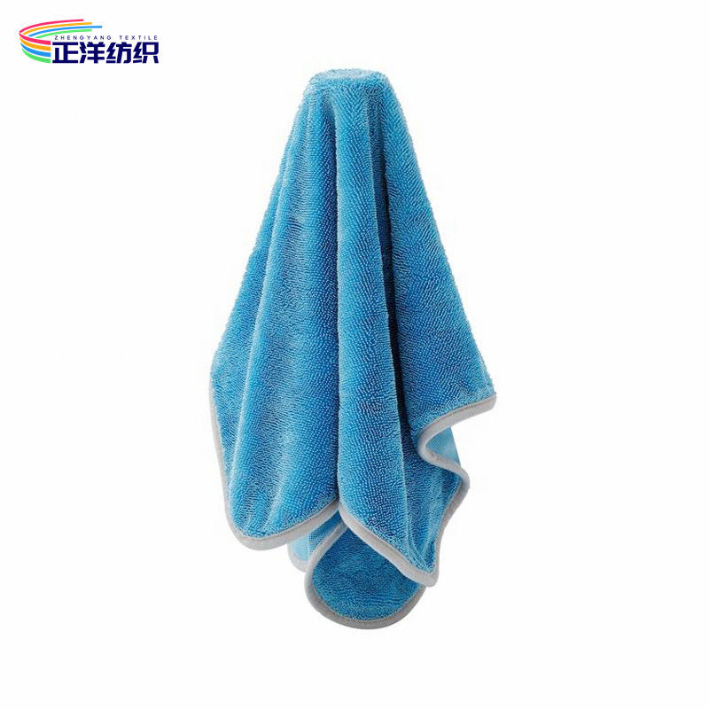 600GSM Reusable Cleaning Cloth 40X60CM Twist Pile Fabric Car Detailing Cloth
