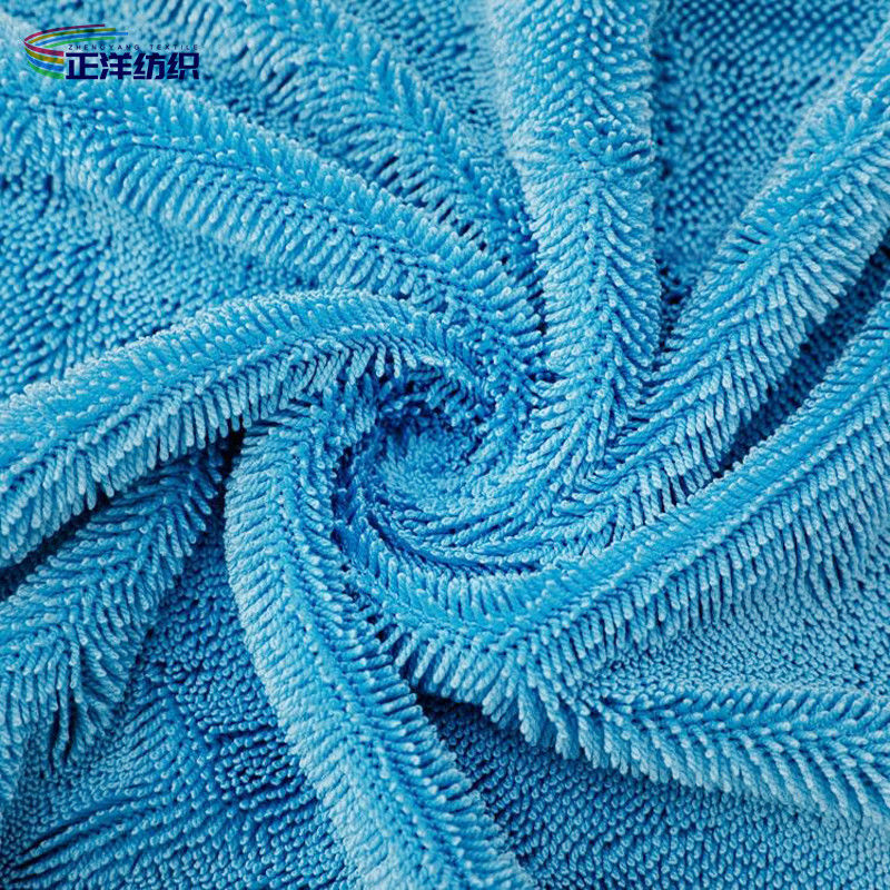 600GSM Reusable Cleaning Cloth 40X60CM Twist Pile Fabric Car Detailing Cloth
