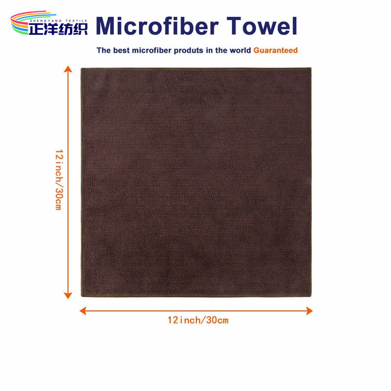 30x30cm 220GSM Reusable Kitchen Cleaning Cloths Microfiber Warp Terry All-Purpose Cleaning Cloth