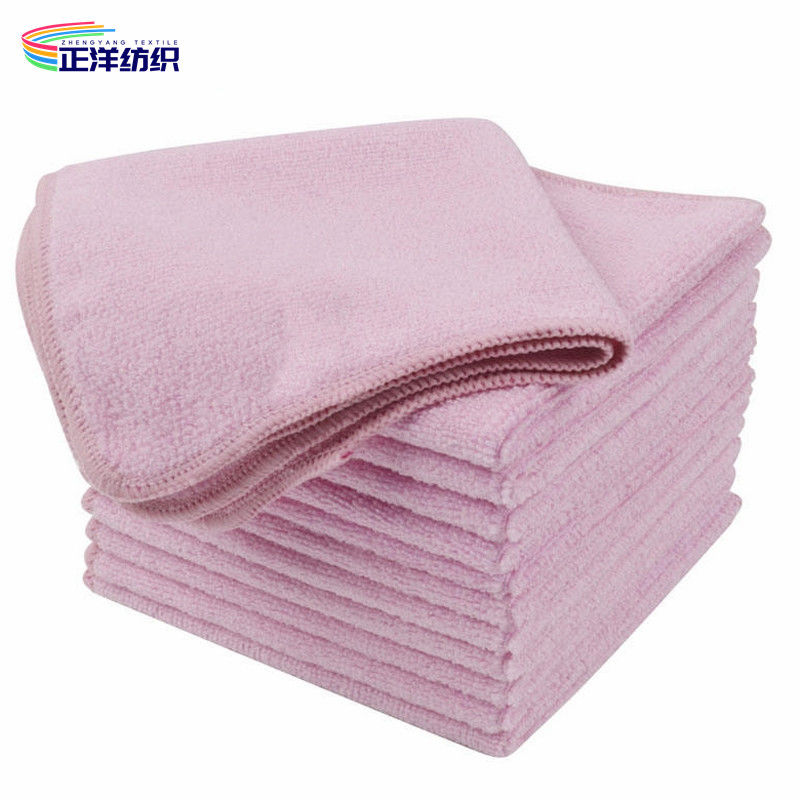 30x30cm 220GSM Reusable Kitchen Cleaning Cloths Microfiber Warp Terry All-Purpose Cleaning Cloth