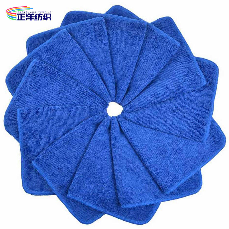 30x30cm 220GSM Reusable Kitchen Cleaning Cloths Microfiber Warp Terry All-Purpose Cleaning Cloth