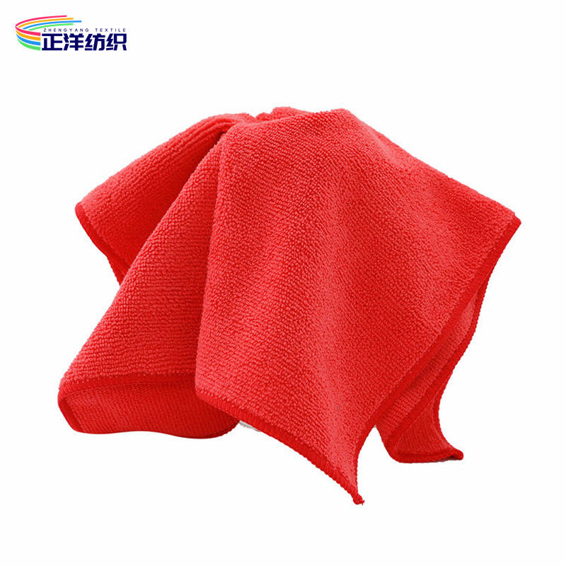 280gsm Reusable Cleaning Cloth 40x40cm Microfiber Warp Terry General Cleaning Cloth