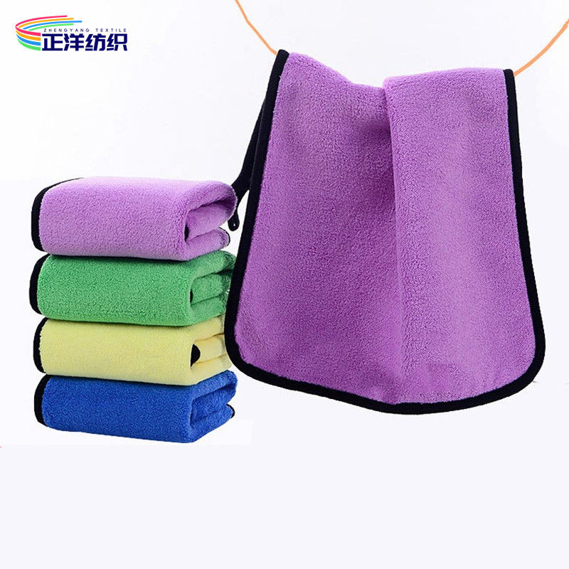 30x30cm Reusable Cleaning Cloth 80% Polyester 20% Polyamide Microfiber Easy Dry Towel