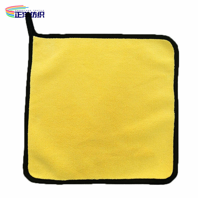 30x30cm Reusable Cleaning Cloth 80% Polyester 20% Polyamide Microfiber Easy Dry Towel