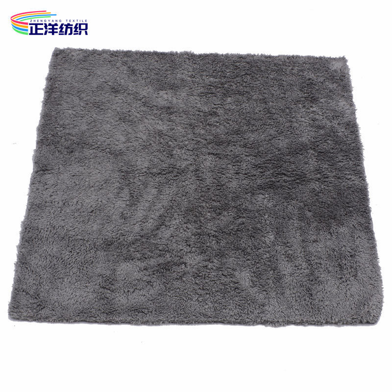 500GSM Reusable Cleaning Cloth 40X40CM Fluffy Microfiber Edgeless Washing Cleaning Towel