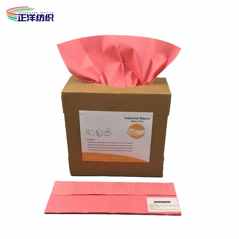 Woodpulp Disposable Cleaning Cloth Roll 25x43cm PP Disposable Multipurpose Industrial Cleaning Cloth