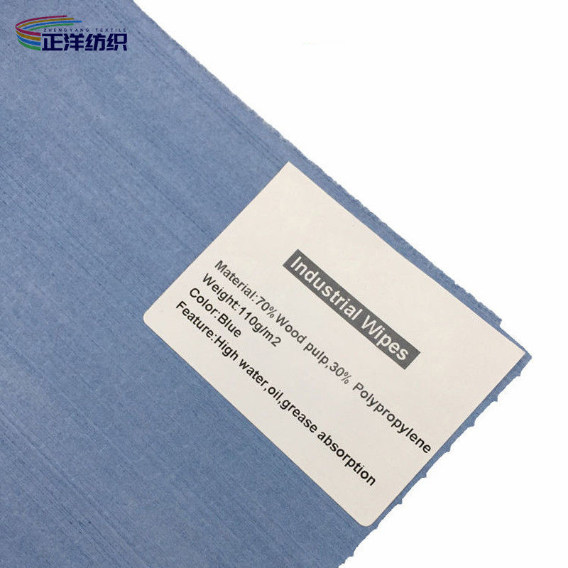 Woodpulp Disposable Cleaning Cloth Roll 25x43cm PP Disposable Multipurpose Industrial Cleaning Cloth
