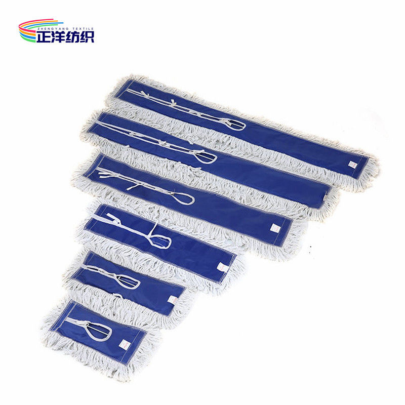 125cm Cotton Floor Mop Aluminum Handle Full Size 4 Ply Cotton Yarn Wet Mop