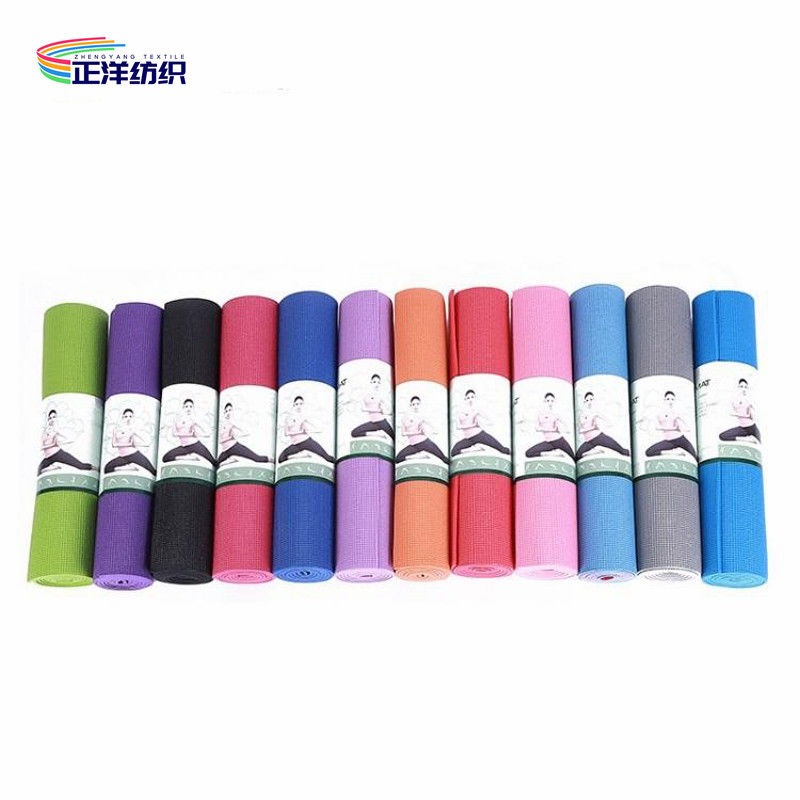 24"X72" PVC Material Anti Slip 4mm Multi Colour Yoga Sports Mat