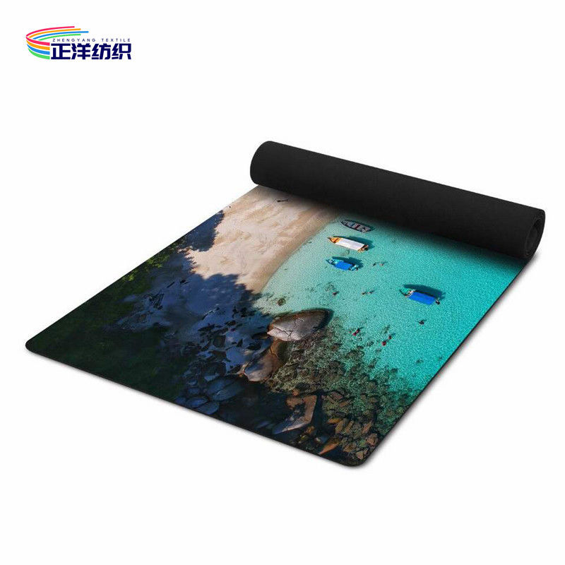 24"X72" Natural Rubber Backed Door Rugs Anti Slip 4mm Printed Plastic Door Runner Mat