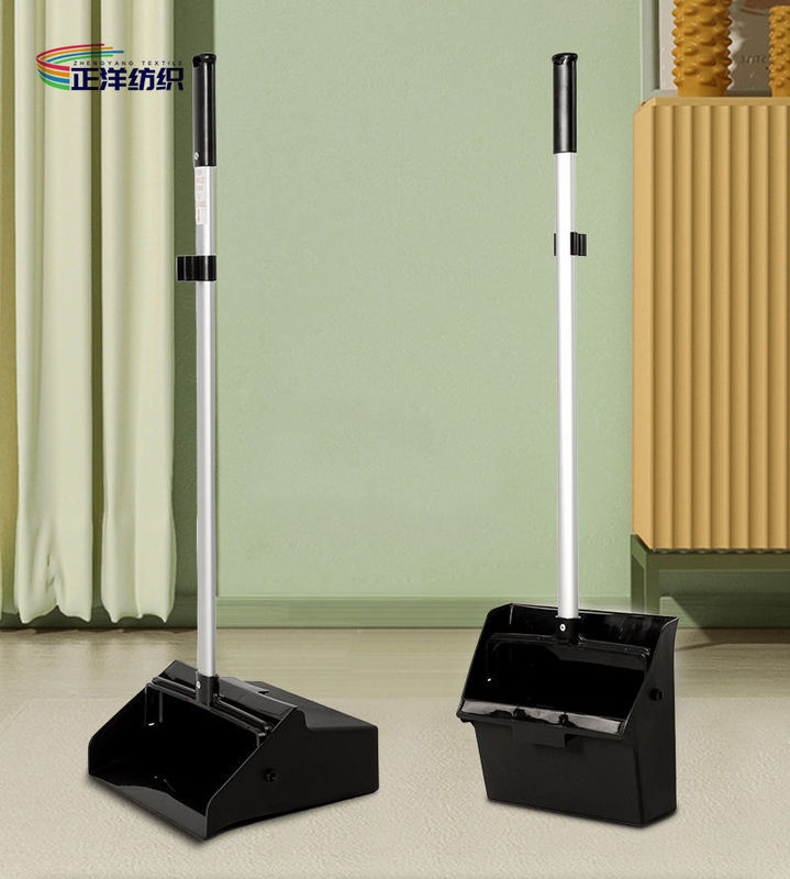 91cm Broom Dustpan Set Aluminum Telescopic Handle Industrial Windproof Lobby