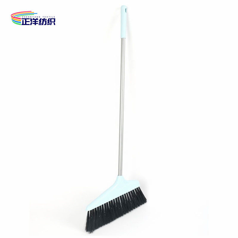 87cm House Broom With Dustpan Stainless Steel Handle Plastic Tray And PP Bristles Light Weight
