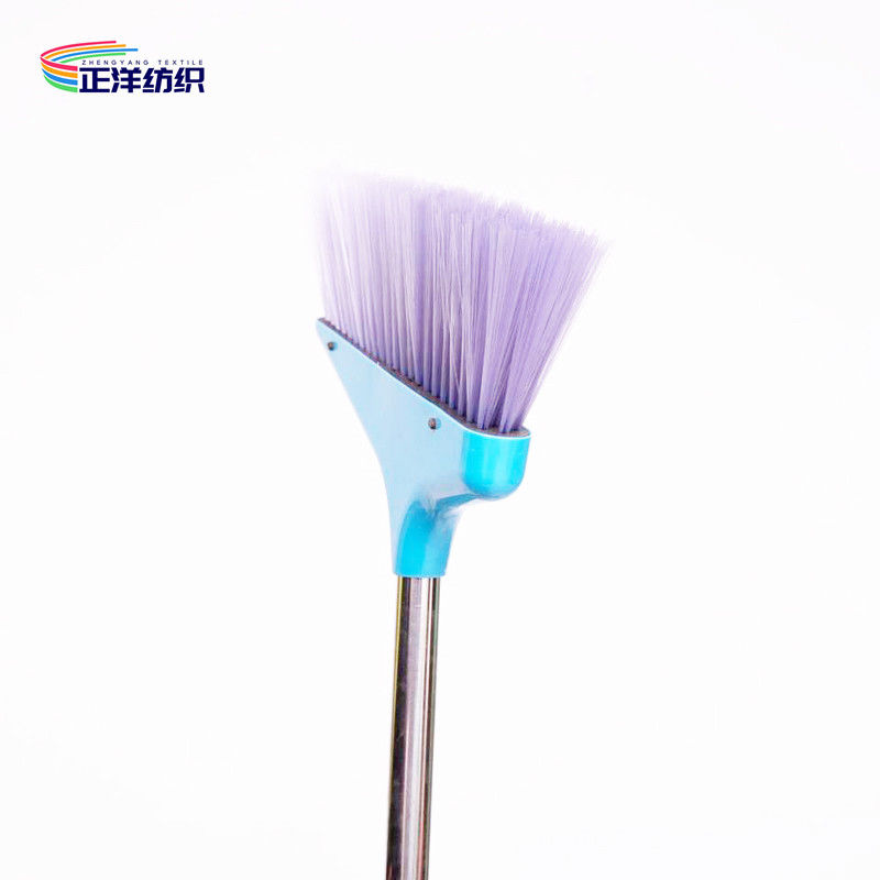 87cm House Broom With Dustpan Stainless Steel Handle Plastic Tray And PP Bristles Light Weight