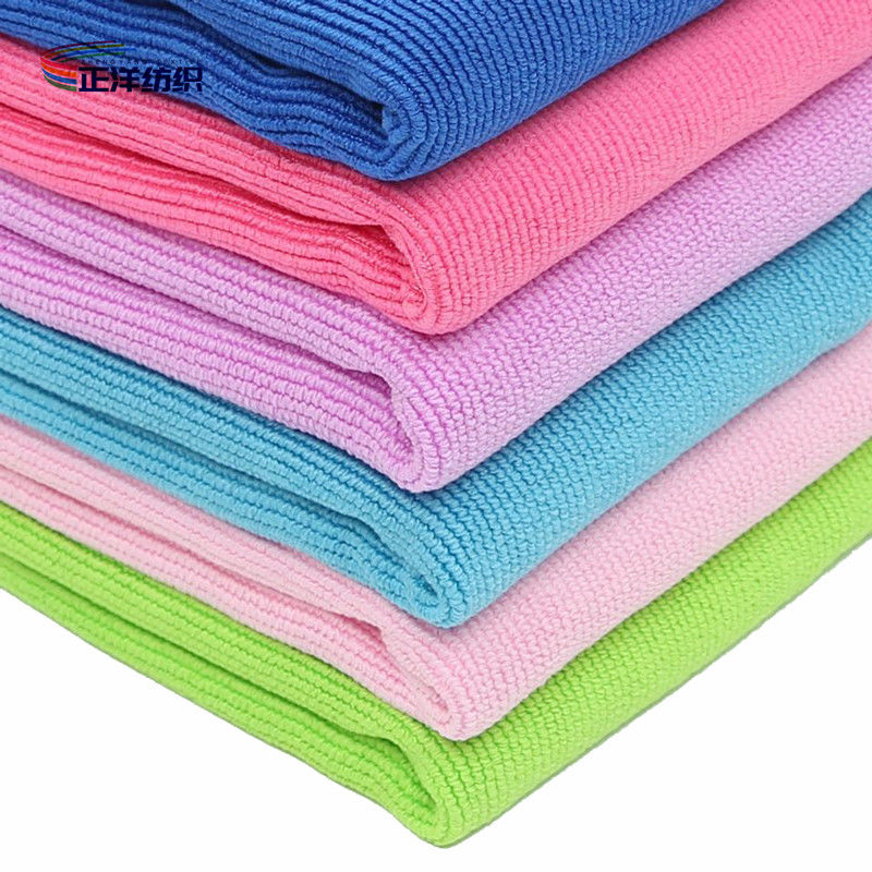 40x40cm 300gsm Soft Microfibre Looped Smooth Surface Scratch Freefor Car Cleaning