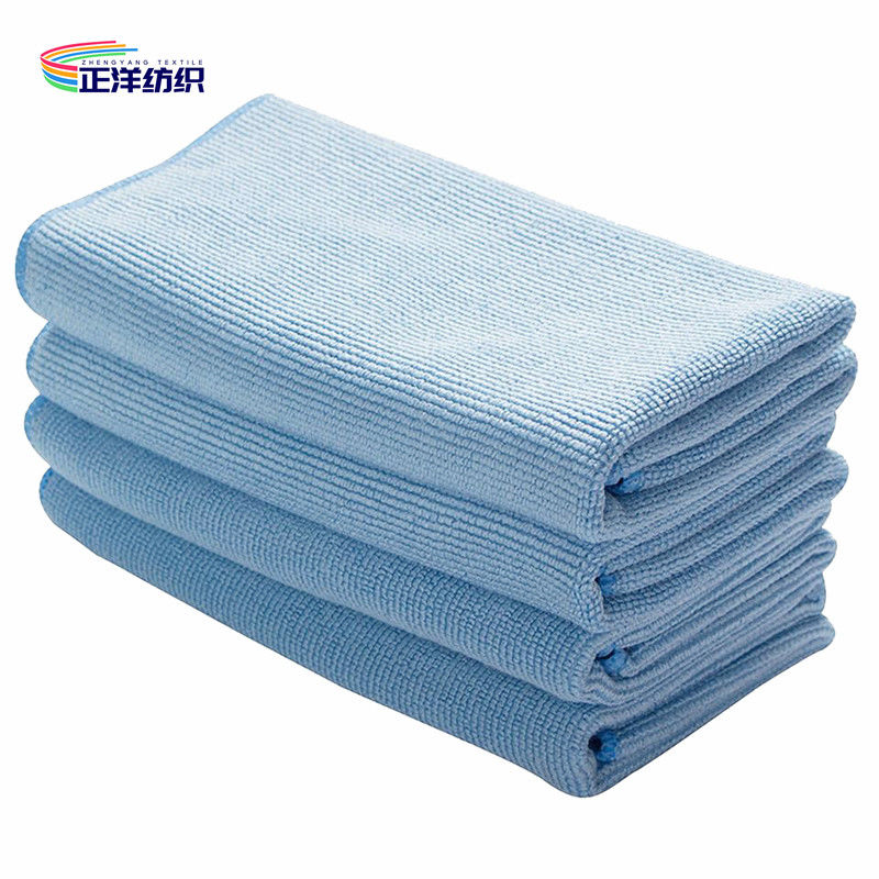 40x40cm 300gsm Soft Microfibre Looped Smooth Surface Scratch Freefor Car Cleaning