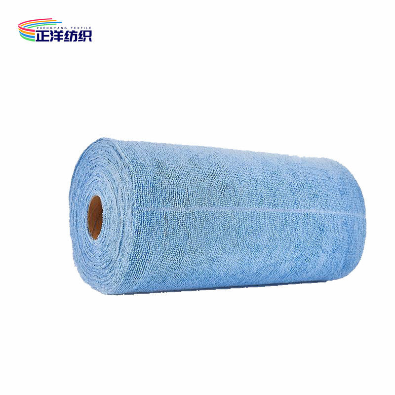 30x30cm Car Cleaning Rags 60PCS Small Size Microfiber Tear Off Car Cleaning Tissue Roll