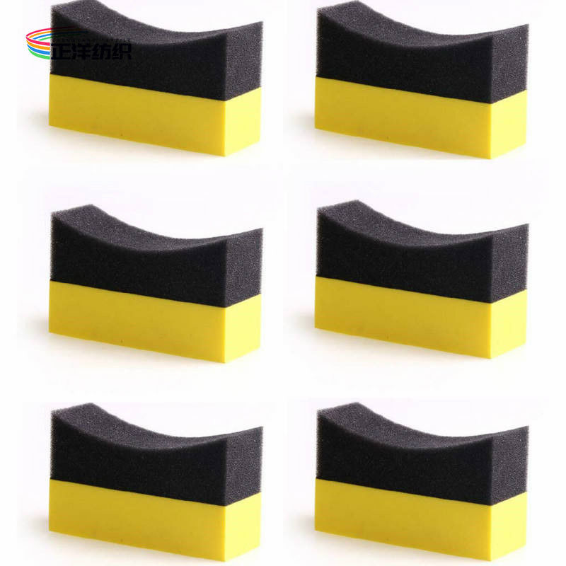 3.5X10X6CM Car Wash Polishing Wax EVA Tyre Cleaning Sponge Car Waxing Sponge