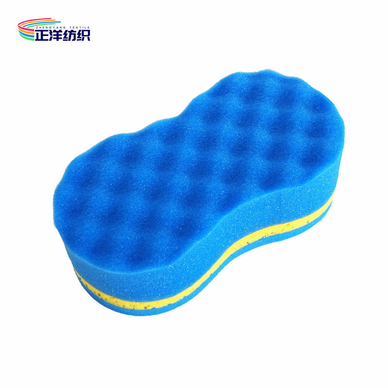 21x11.5x7.2cm PU Sponge 3 Layer Composed Car Washing Sponge Pad