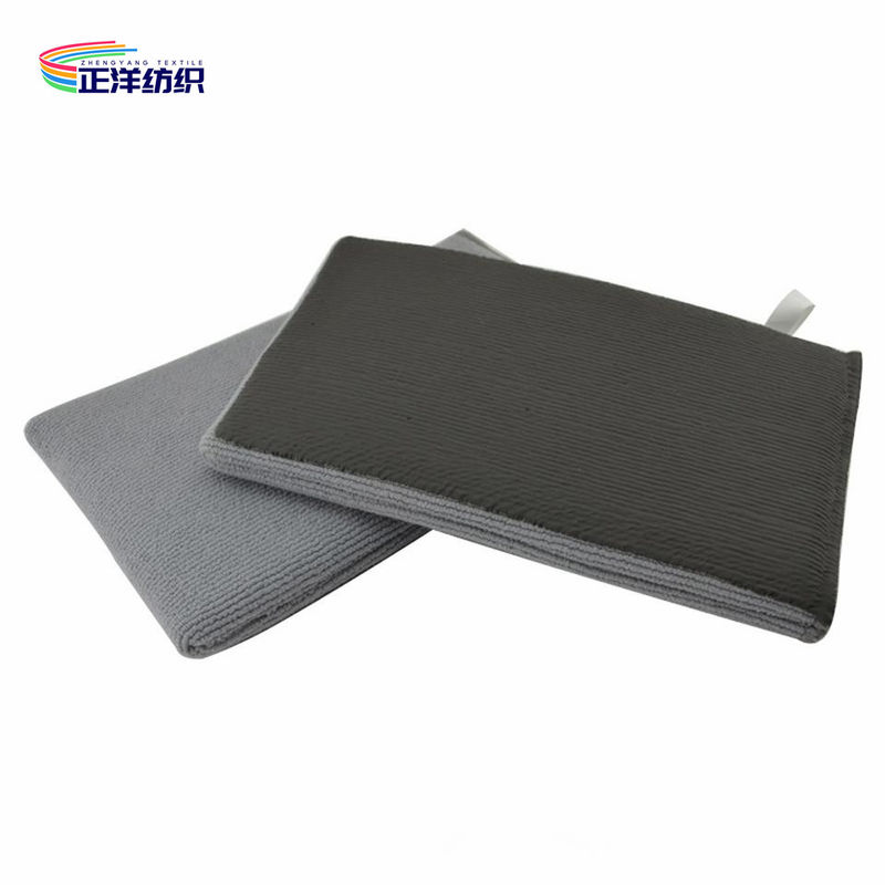 14x22cm 75g Grey Microfiber Magic Clay Waterproof Detailing Gloves Car Cleaning Hand Mitt