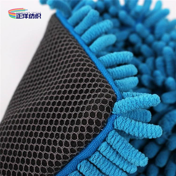 22x28cm 1500gsm High Density Polyester Microfiber Chenille Car Detailing Gloves