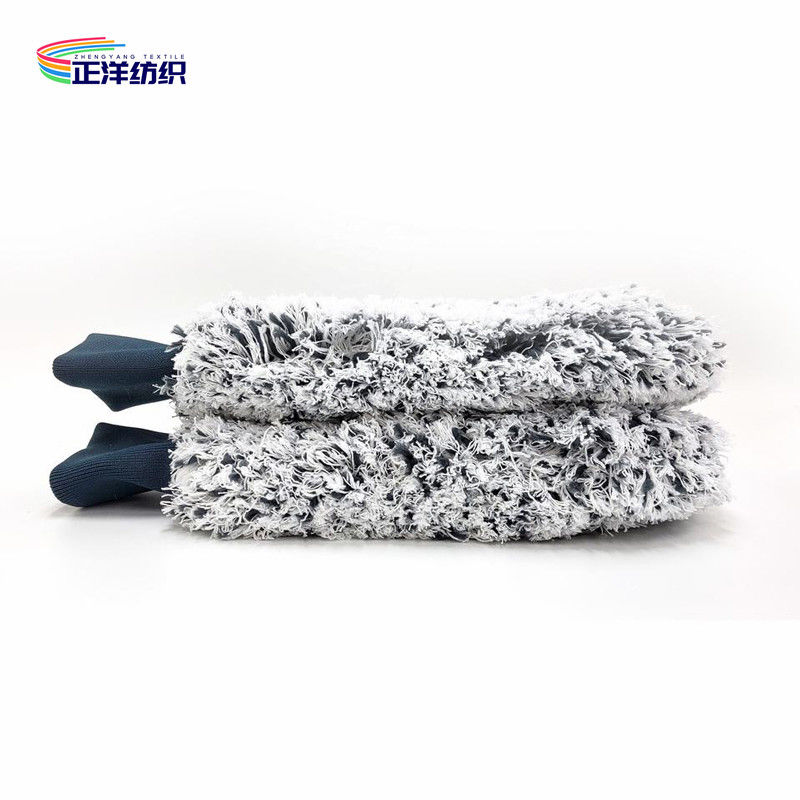 20x25cm 1100gsm 100% Polyester Luxury Chenille Microfiber Car Cleaning Gloves