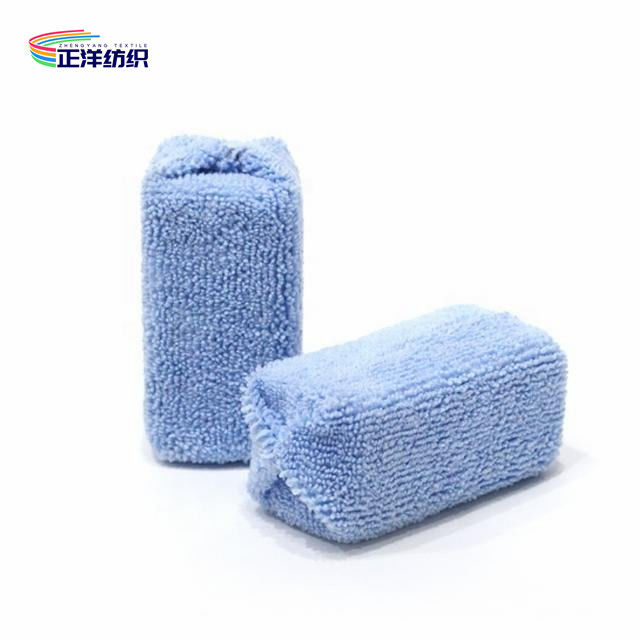 Sponge Car Detailing Tools 90x45x45mm Cleaning Polishing Buffing Wax Pad Foam Polisher