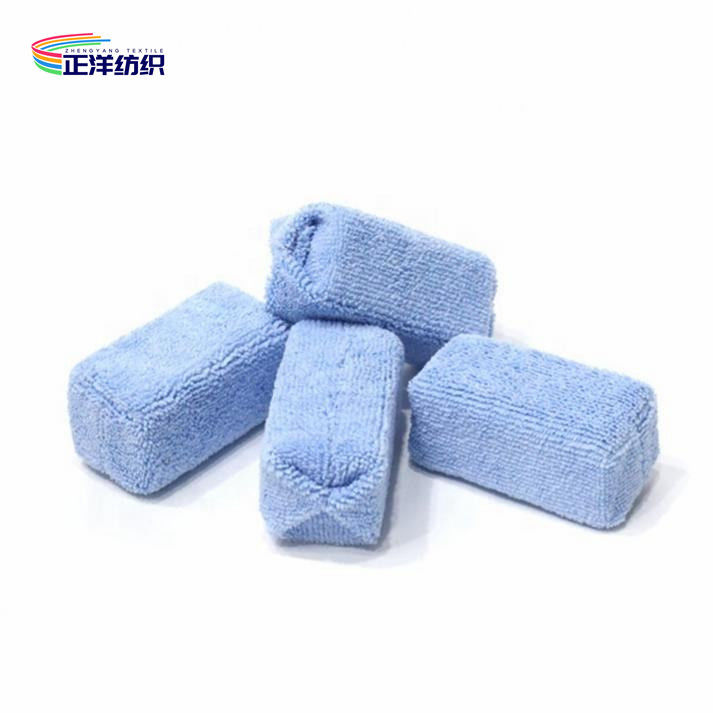 Sponge Car Detailing Tools 90x45x45mm Cleaning Polishing Buffing Wax Pad Foam Polisher