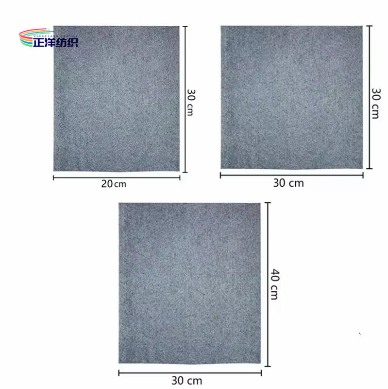 Kitchen Car Cleaning Towel Microfiber Wipes No Trace Absorbent Dish Cloth Bamboo Fiber Towel Glass Cleaning Cloth