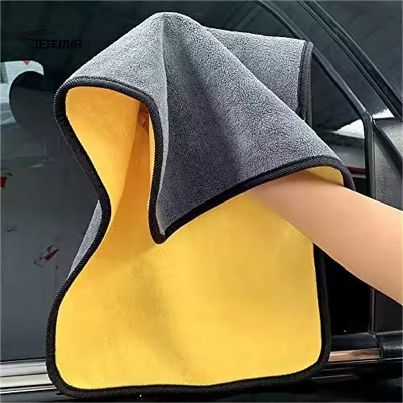 Coral Fleece Wash Microfiber Cloth Car Cleaning Microfiber Towel Car Drying Absorbent Towel