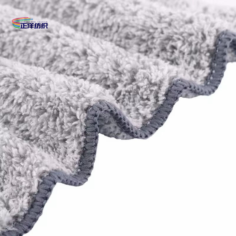 Kitchen Towel Washing Dish Car Cleaning Towel Rags Bamboo Fiber Cloths Dish Cloth Wipe Gray Bamboo Cleaning Cloth