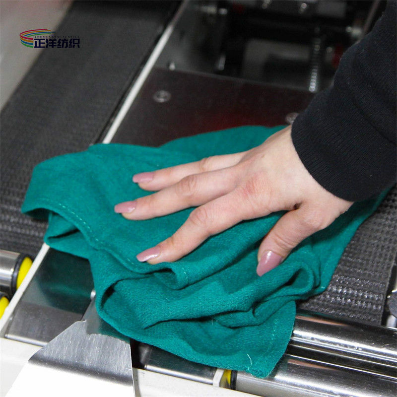 Green Surgical Towel Surgery Huck Hand Towel 40x60cm 100% Cotton Disposable Medical Sterile Operation Towel Hospital Use
