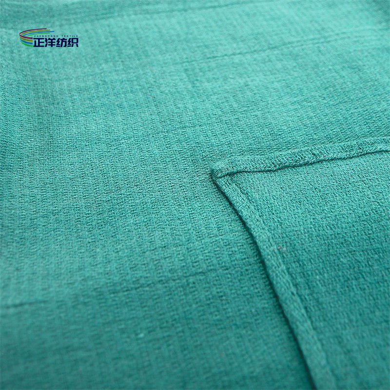 Green Surgical Towel Surgery Huck Hand Towel 40x60cm 100% Cotton Disposable Medical Sterile Operation Towel Hospital Use